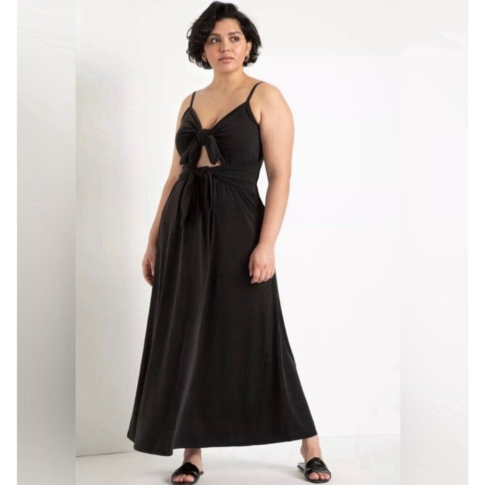 Elegant Black Maxi Dress